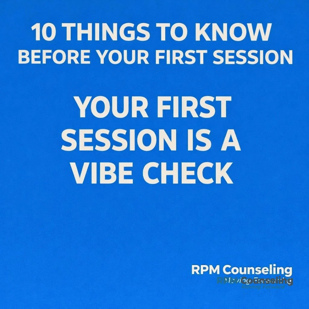 Your first therapy session isn&rsquo;t an interrogation; it&rsquo;s a vibe check. 🧭

We just dropped a new guide: "10 Things to Know Before Your First Session" to help you feel grounded before you step into the room (or the Zoom).

🔗 Link