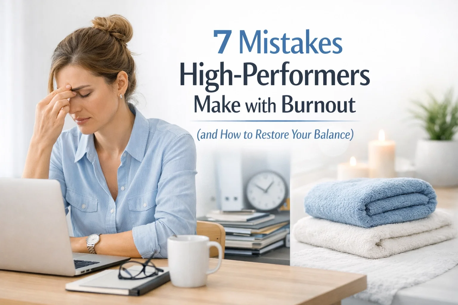 7 Mistakes High-Performers Make with Burnout (and How to Restore Your Balance)