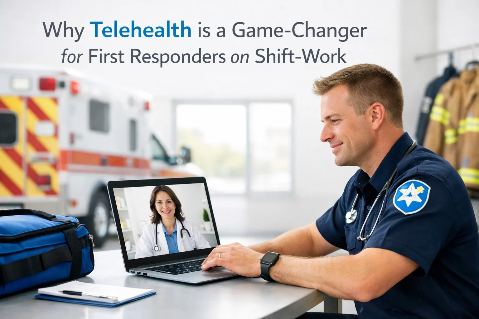 Why Telehealth is a Game-Changer for First Responders on Shift-Work