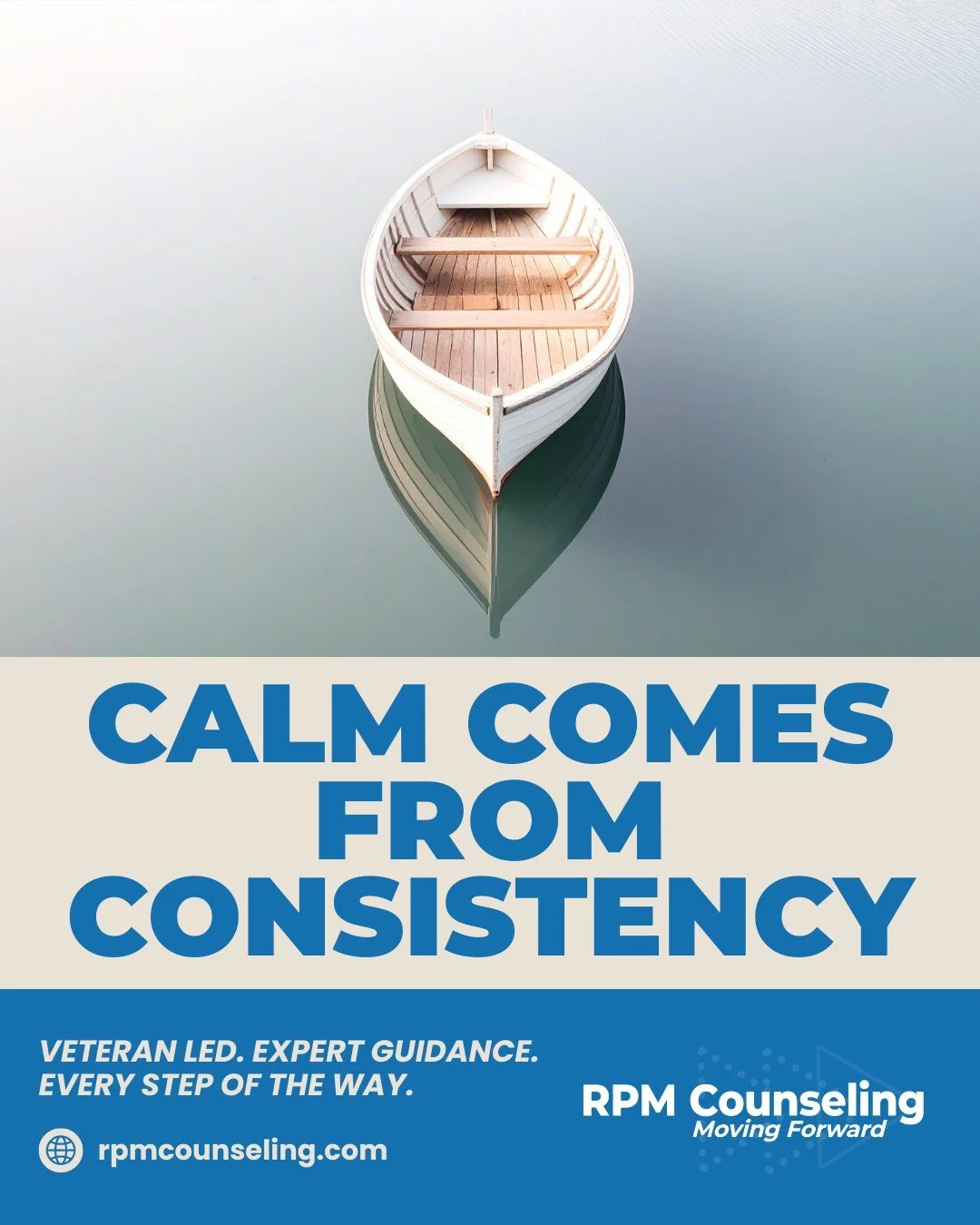 Small, consistent regulation habits calm your nervous system more than quick fixes. 

Try one today. 

Book your free consultation here: https://www.rpmcounseling.com 

#NervousSystemCare #MentalHealthTools #PracticalWellness