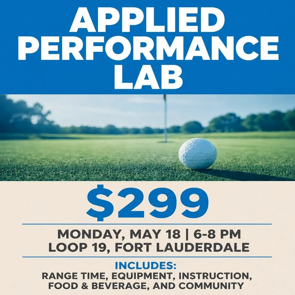 Stop perfecting your swing and start perfecting your nervous system. ⛳️

#AppliedPerformanceLAB #MentalMaintenance #HighPerformance

The golf course is the ultimate diagnostic lab. At the Applied Performance LAB, we don&rsquo;t care about your handic