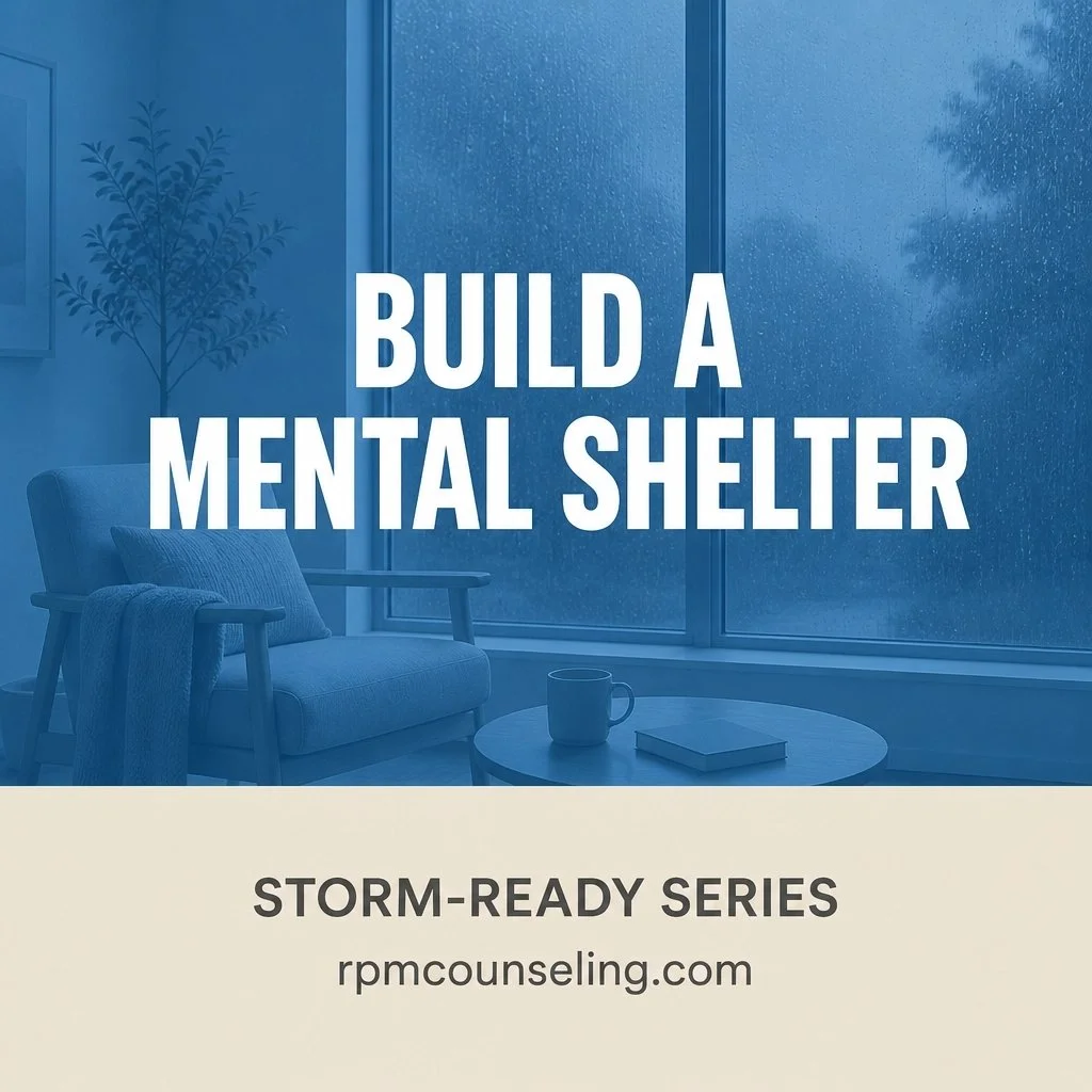 Your routine is a structural barrier that protects your nervous system from external chaos.

#MentalHealth #Resilience #StormReady

Build your shelter today.

Book your free consultation here: rpmcounseling.com