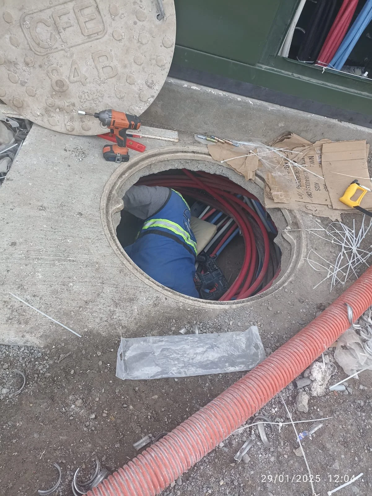 Trabajos en media tensión