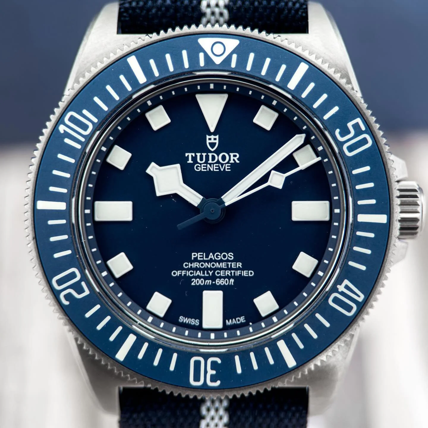 SOLD!

$3,600 for a like new Tudor!! 2025 Full set!

The Tudor Pelagos FXD Marine Nationale 2025 Titanium Blue Dial 42mm Ref. M25707B/24-0001 is a purpose-built tool watch developed in collaboration with the French Navy&rsquo;s combat swimmers. 

Des