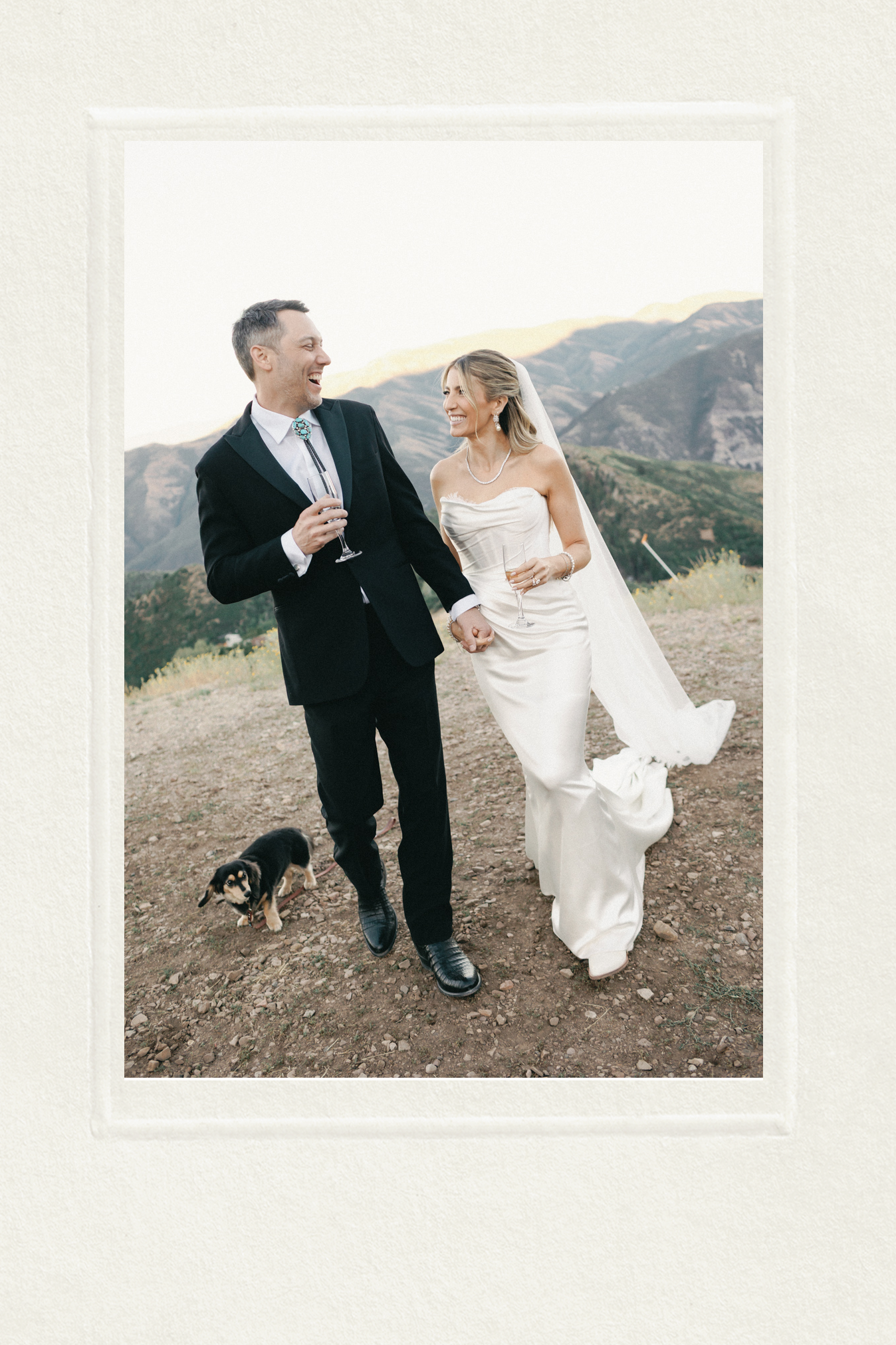 Vows at the top of Sundance Mountain Resort ↳