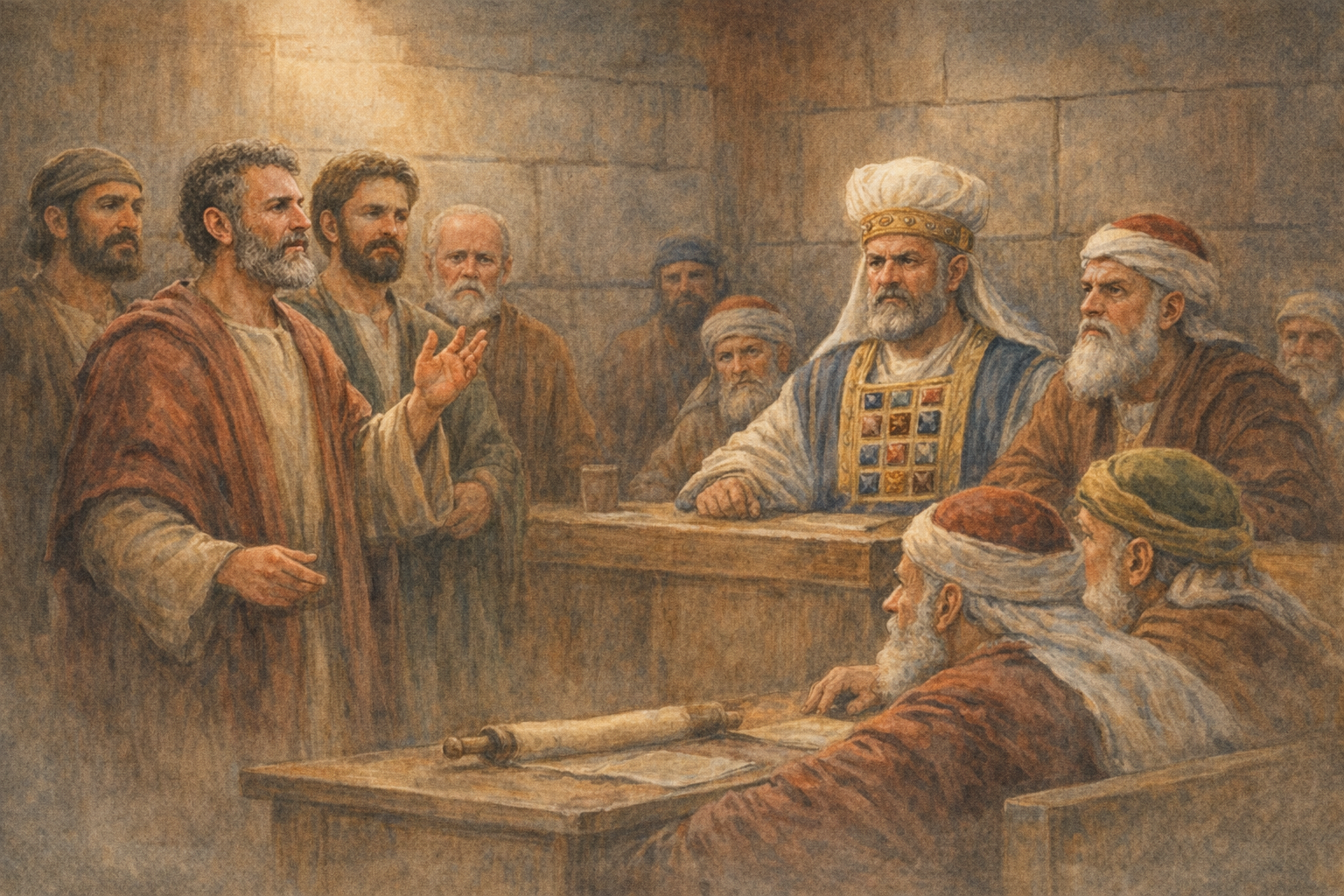 Obeying God Rather Than Men: The Apostles Before the Sanhedrin