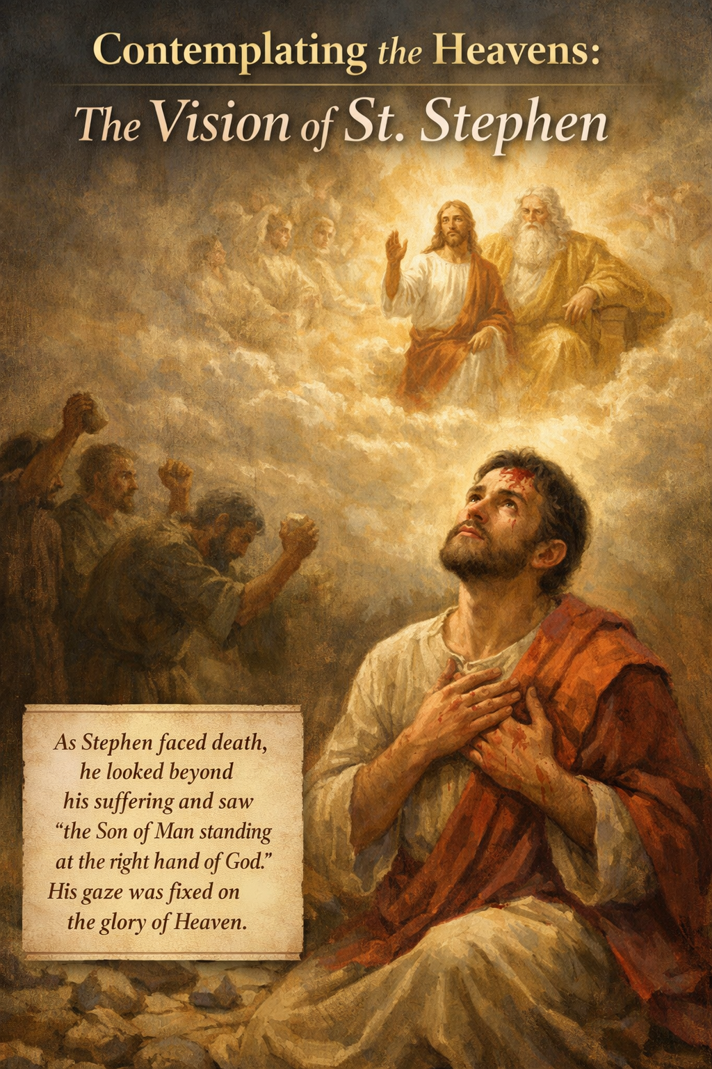 Stephen’s Final Witness: A Gaze Fixed on Heaven Acts 7:51—8:1a 