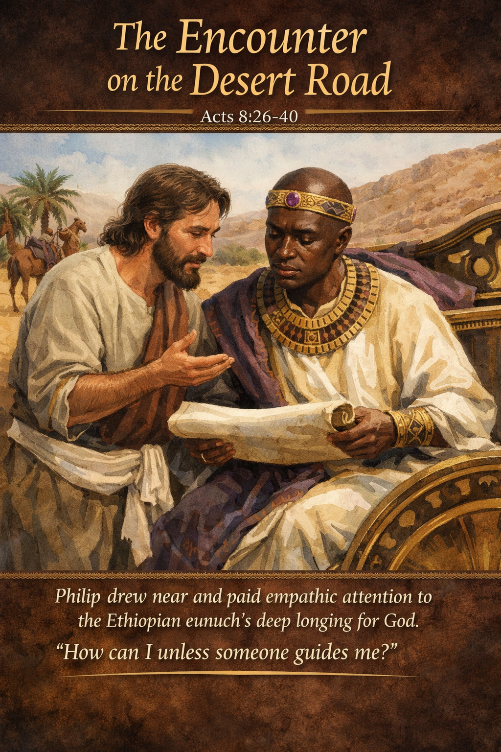 Philip and the Eunuch: Empathic Attention on the Desert Road