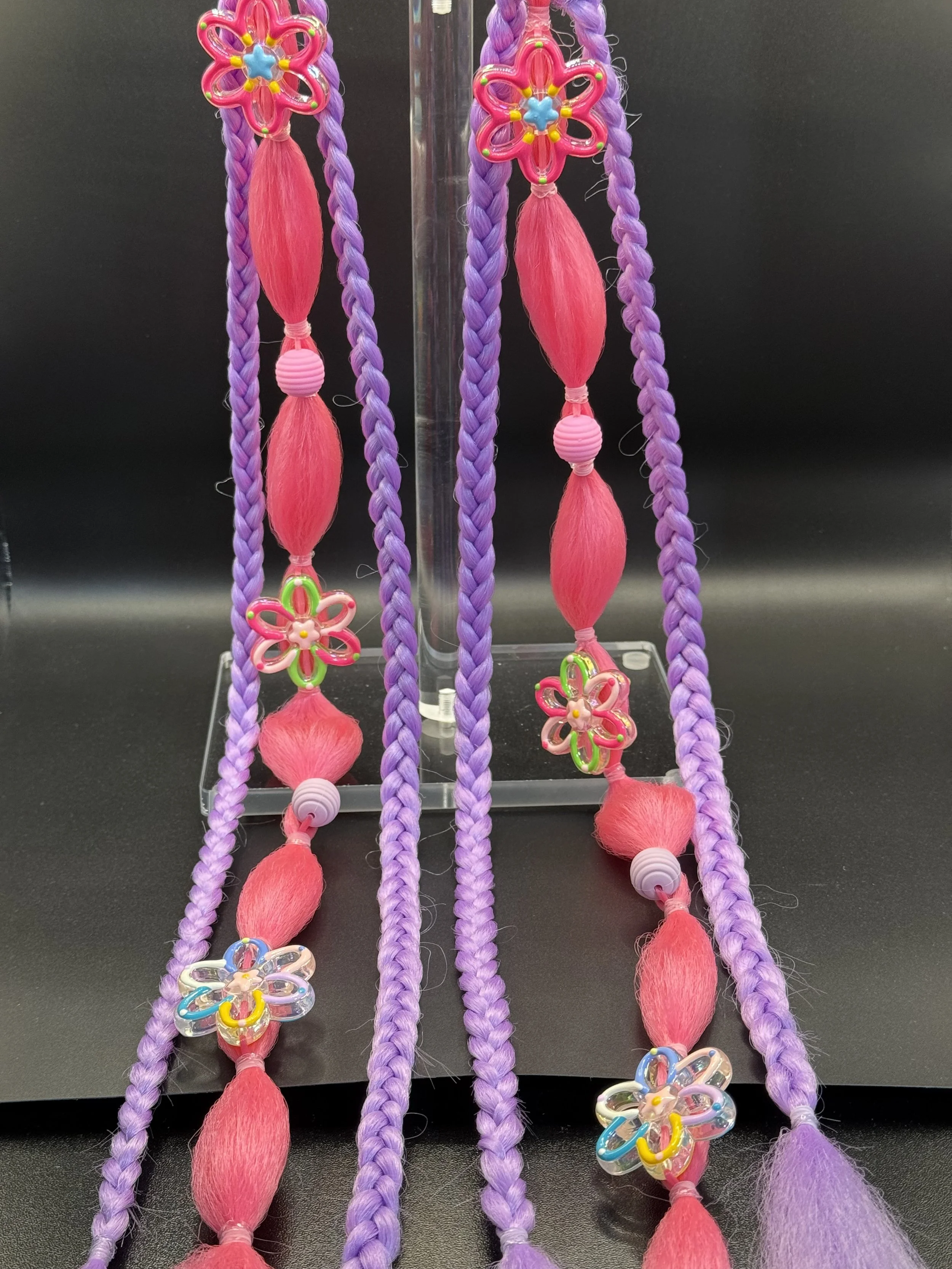 Flower Power Rave Braids (Doubles)