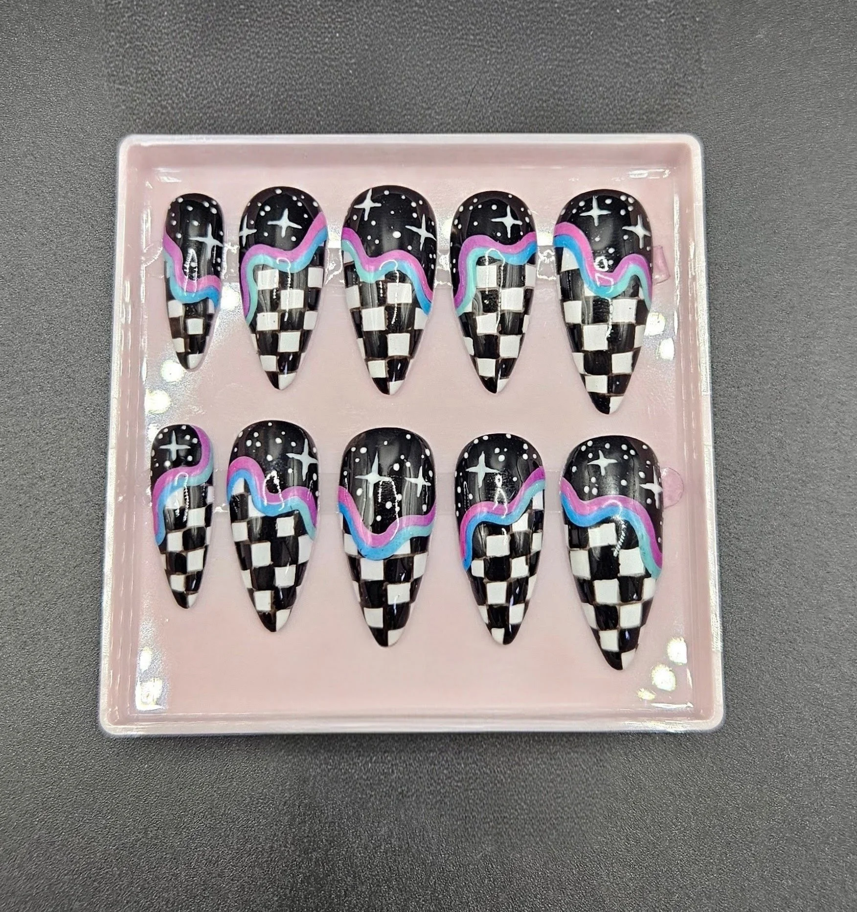 Disco Galaxy Press-On Nails (Limited Edition)