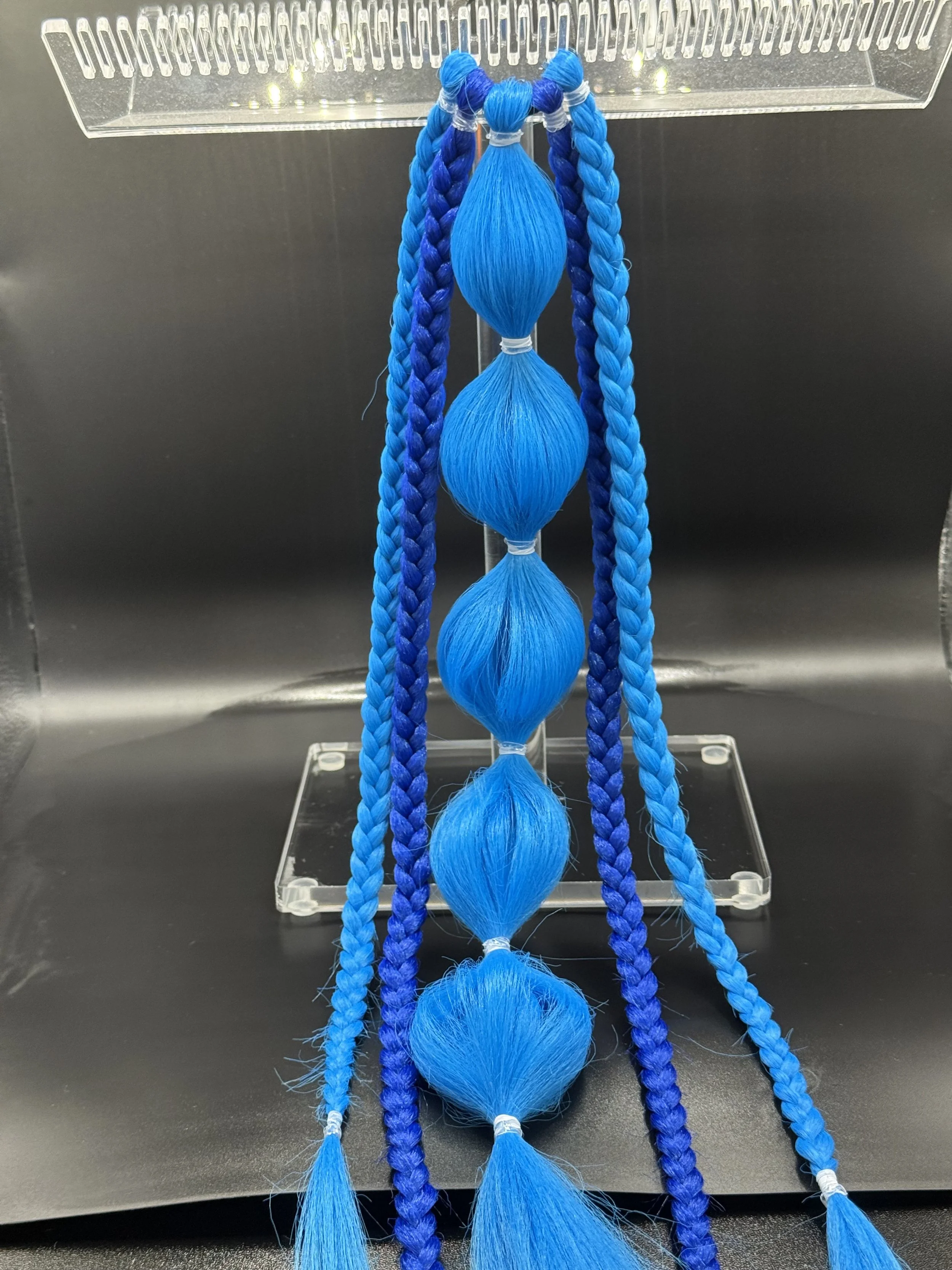 Vibrant Blue Rave Braid (Single)
