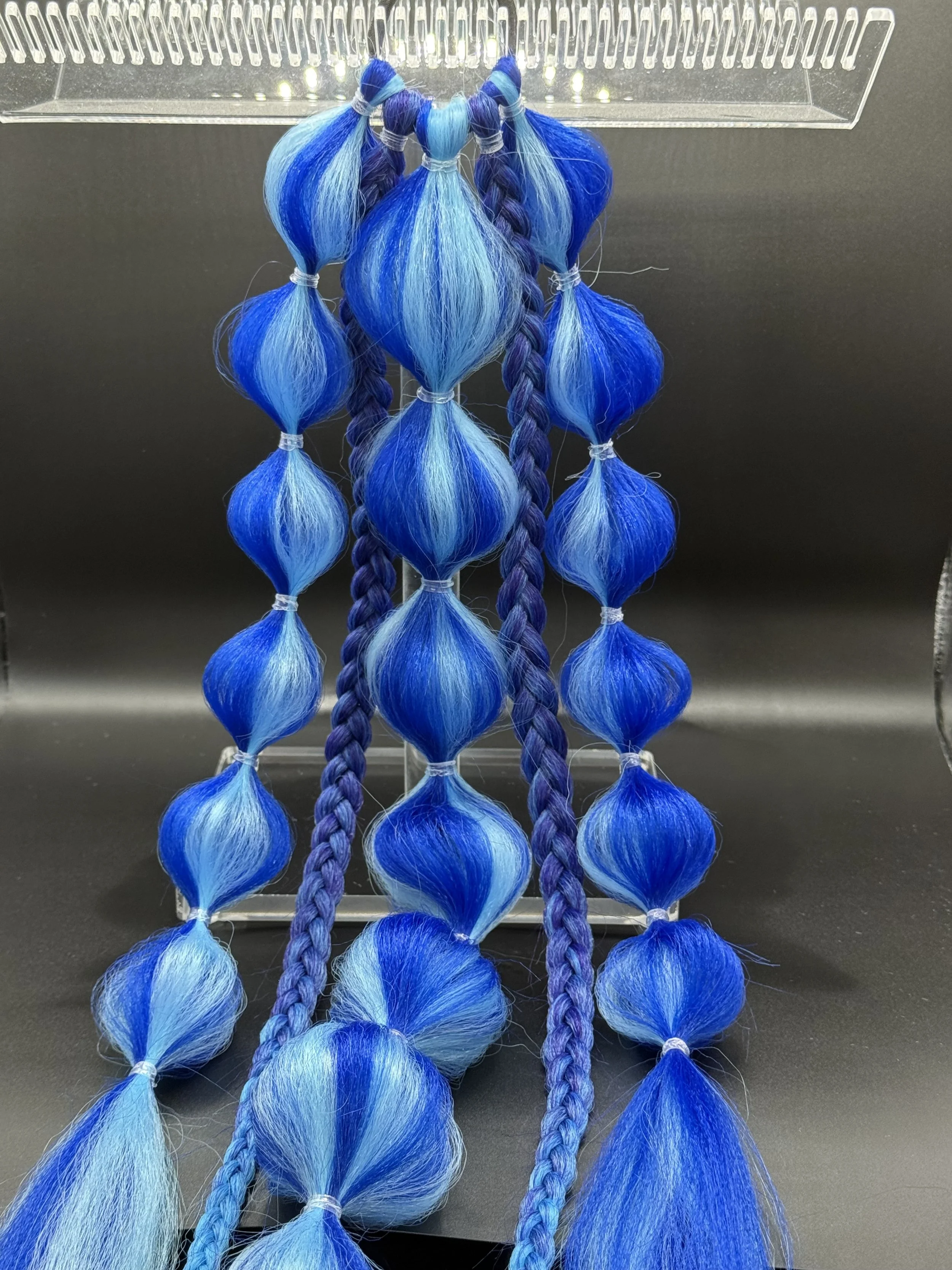 Blue Ombre Rave Braid (Single)