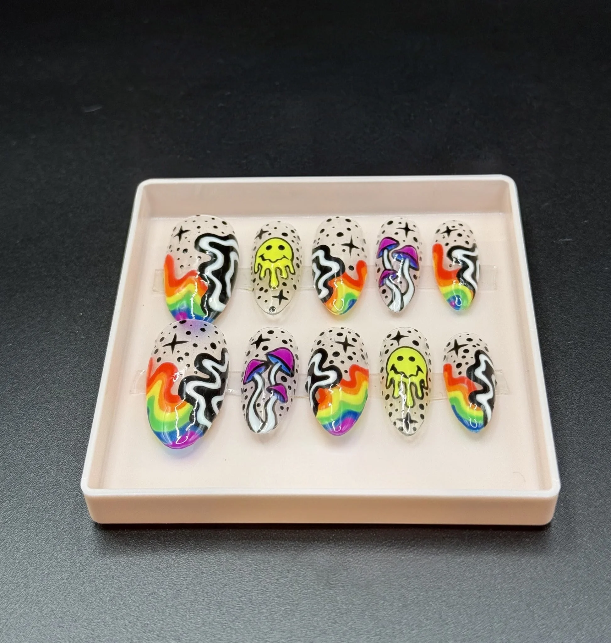 Shroom Smiles Press-On Nails (Limited Edition)