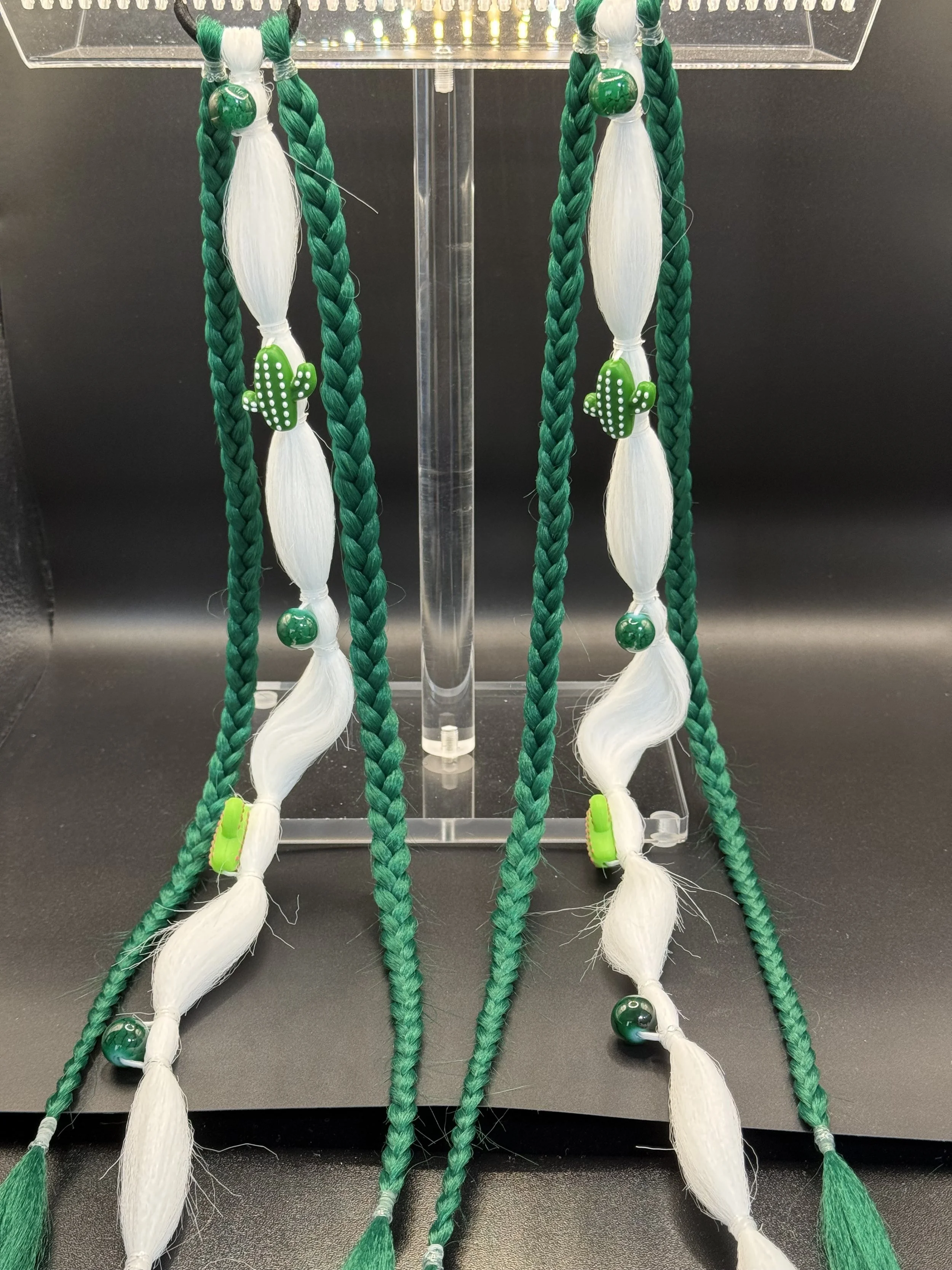 Cactus Blossom Rave Braids (Doubles)