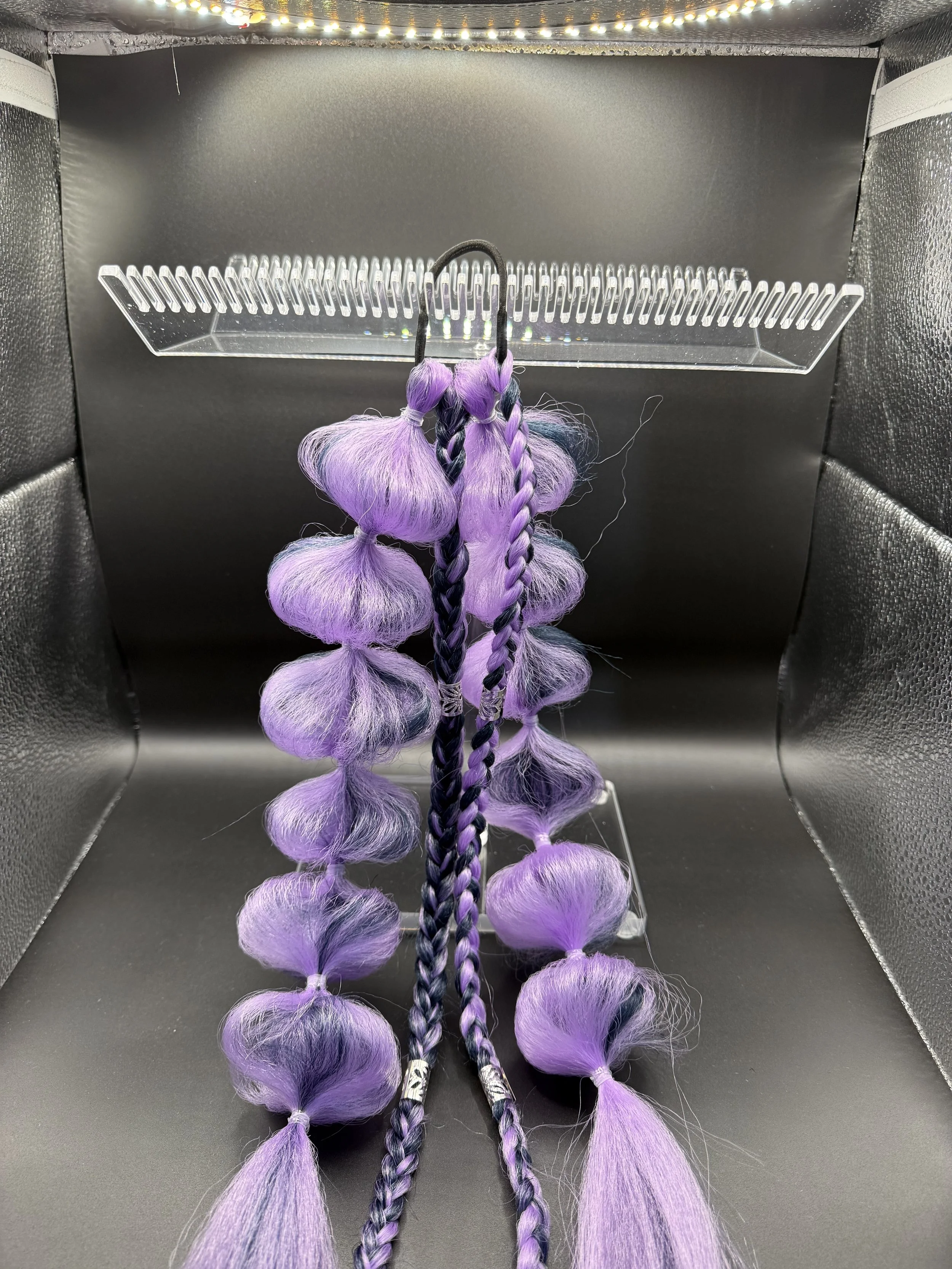 Purple Dragon Rave Braid (Single)