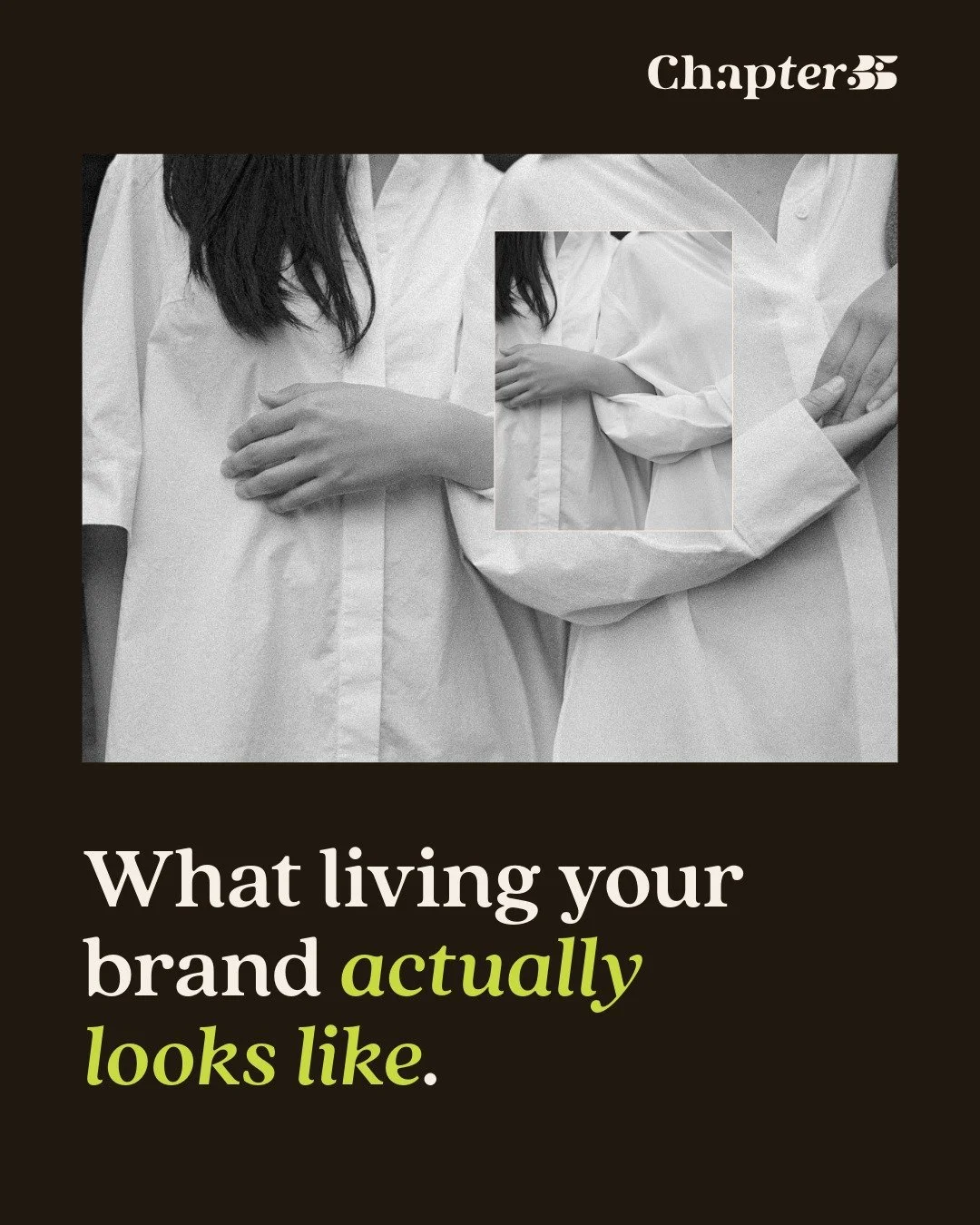 &ldquo;Living your brand&rdquo; isn&rsquo;t about posting every day or following trends.

It&rsquo;s the way your values, identity, and story show up in the small, consistent choices you make, online and offline.

It&rsquo;s the tone in your emails.
