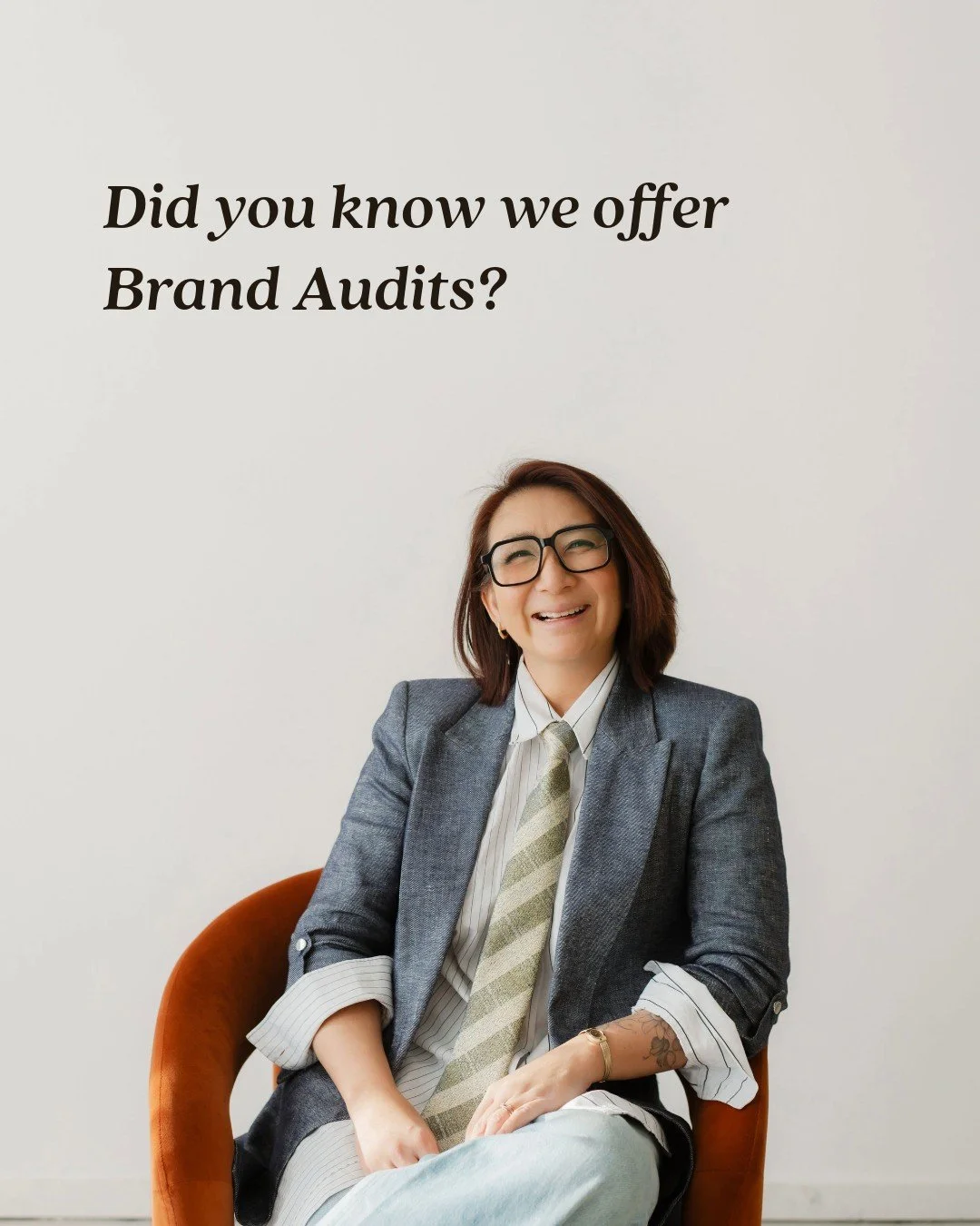 We've been quietly offering Brand Audits for years.

Now it's official because too many clients were coming to us not knowing what they needed.

When something isn't clicking, we don't start with new design. We start with clarity.

Here's what a bran