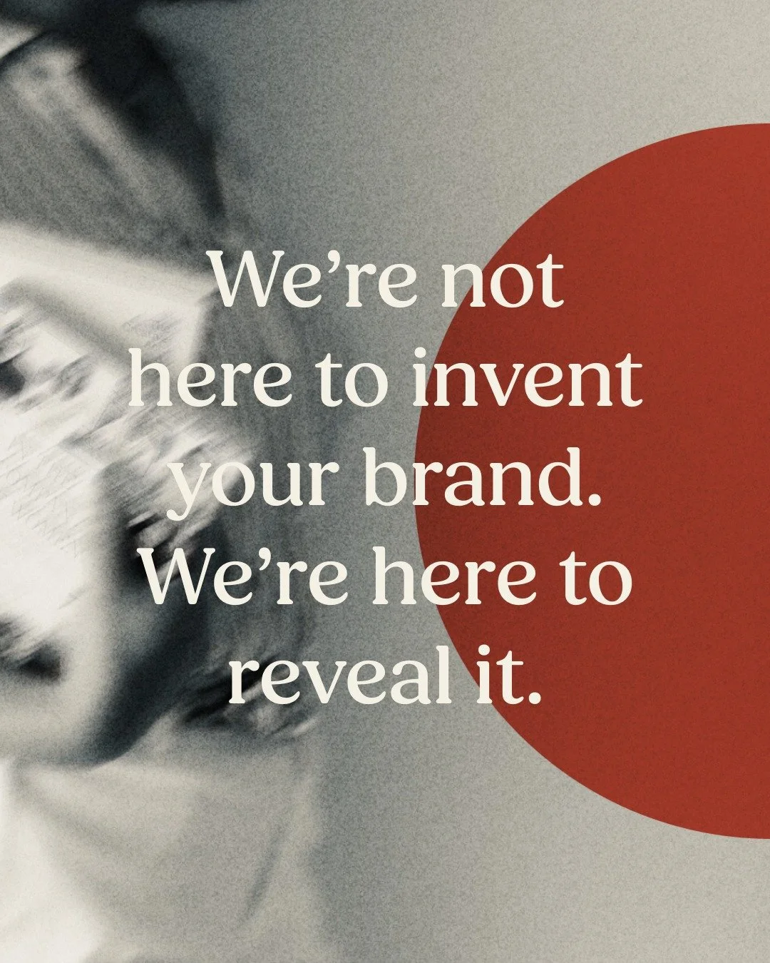 The strongest brands don't come from forcing a personality onto a business. They come from what is already true, giving it a clearer stronger shape so it actually connects to the people you are trying to connect with and serve. 

This has always matt
