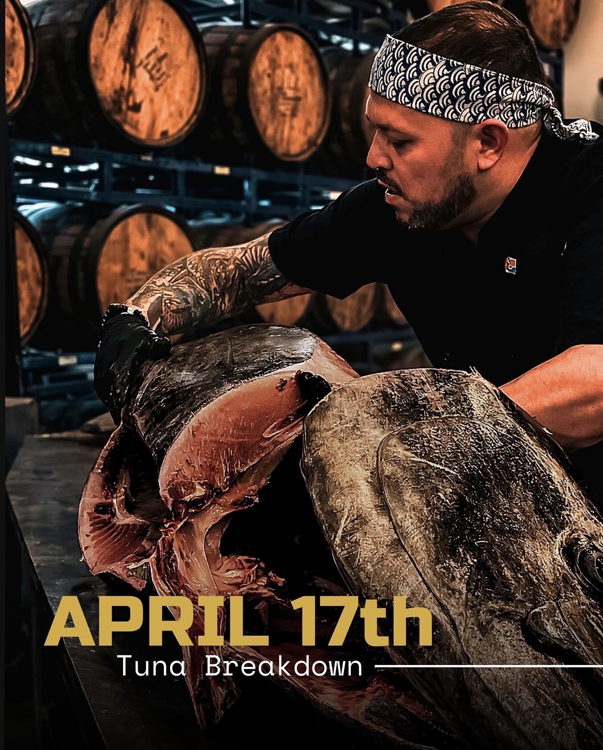 tuna breakdown event sushi omakase