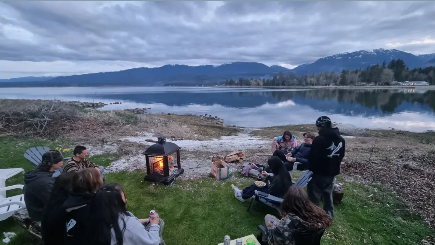 End of season campfire