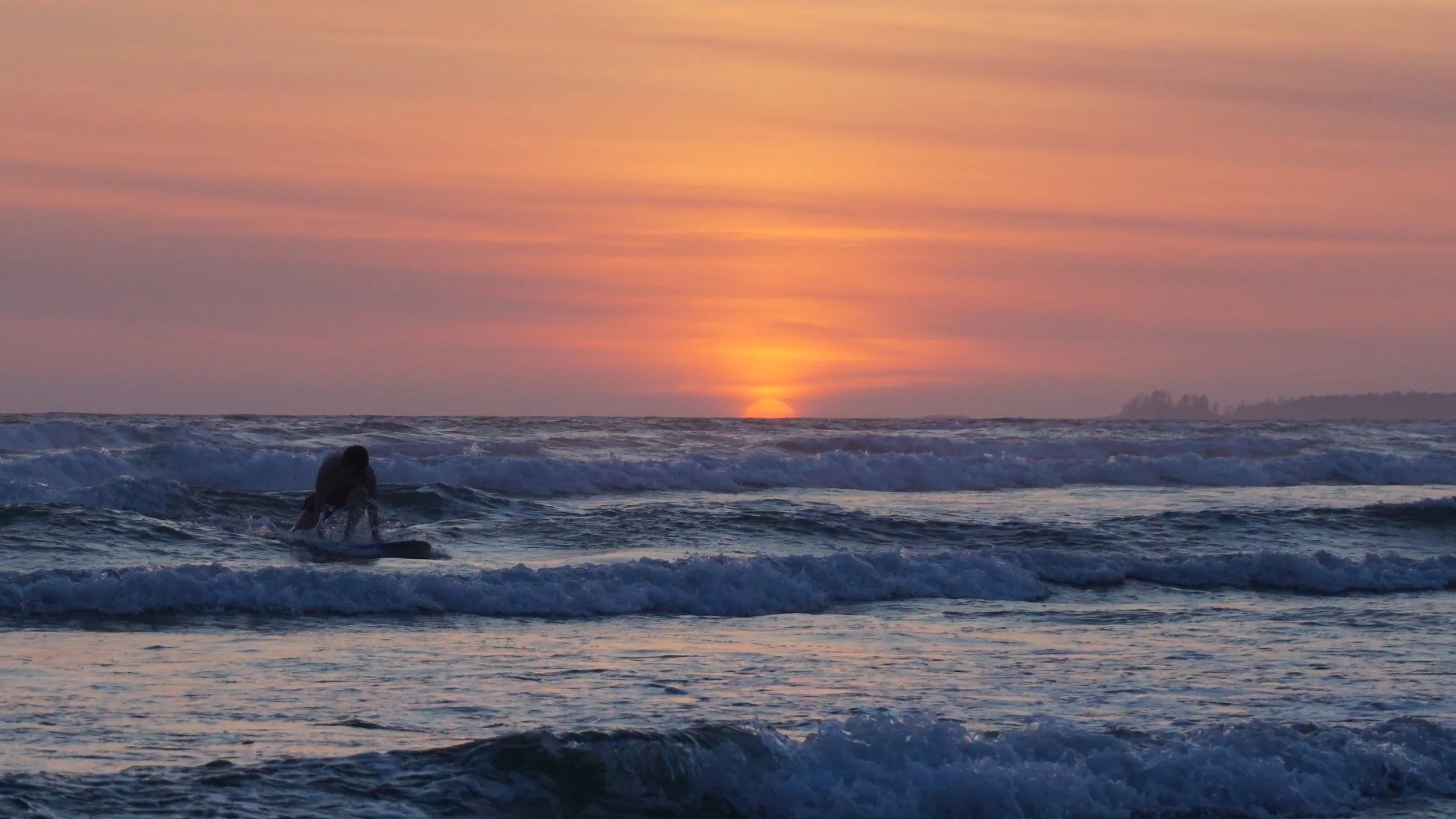 Surfing during the shoulder season