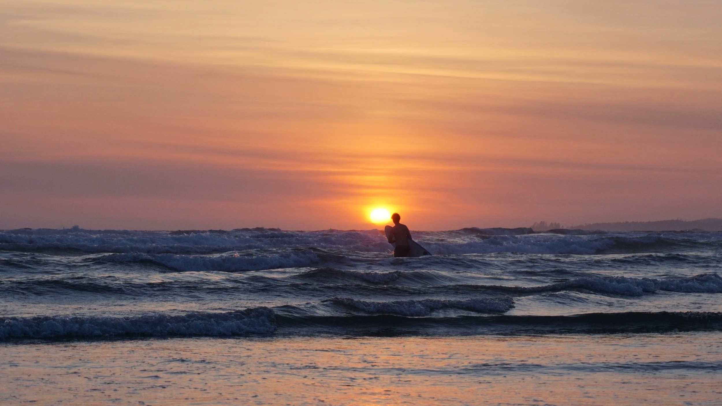 Surfing during the shoulder season