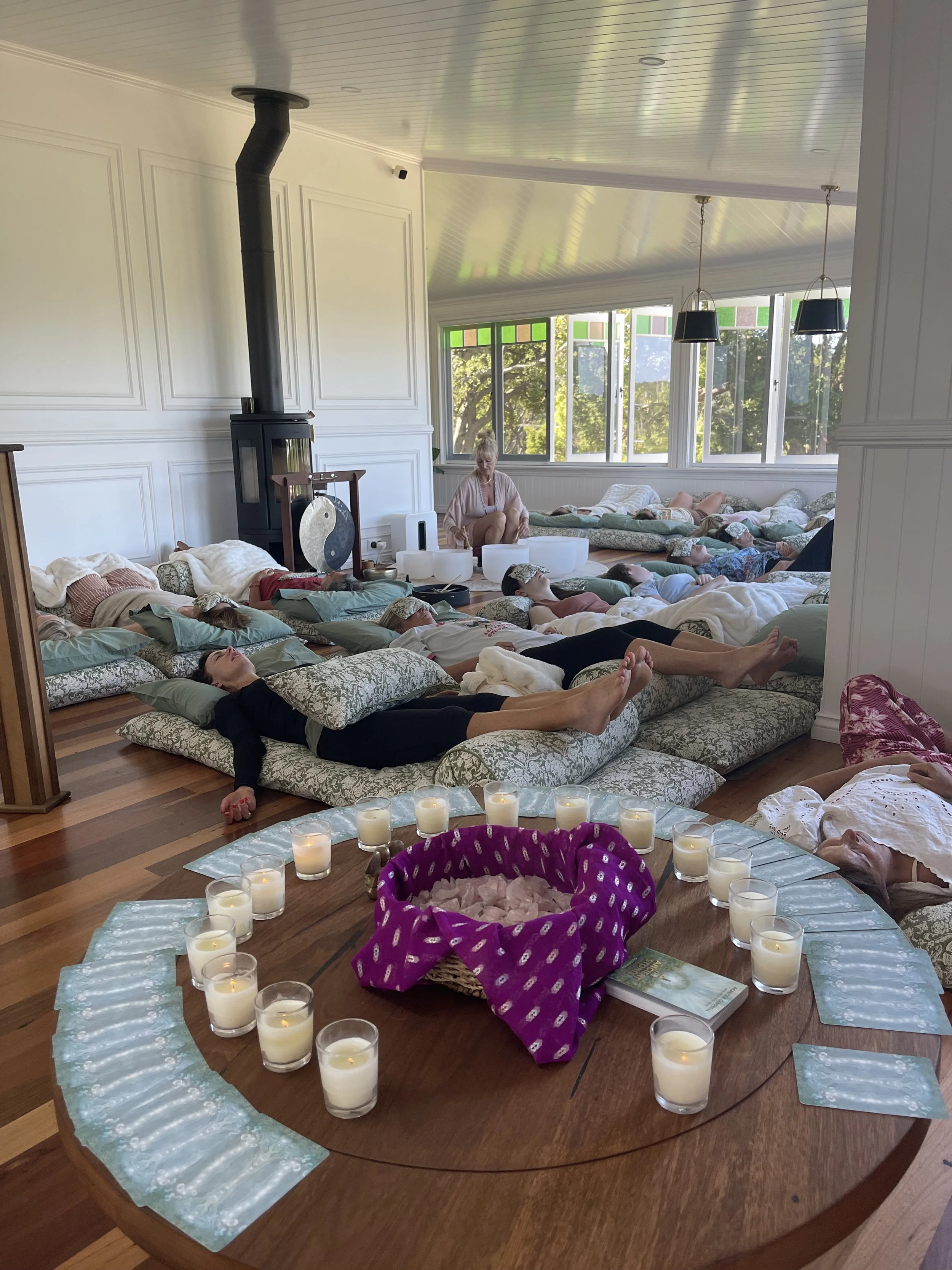 Heartwood Farm Byron Bay Hinterland luxury sound bath venue