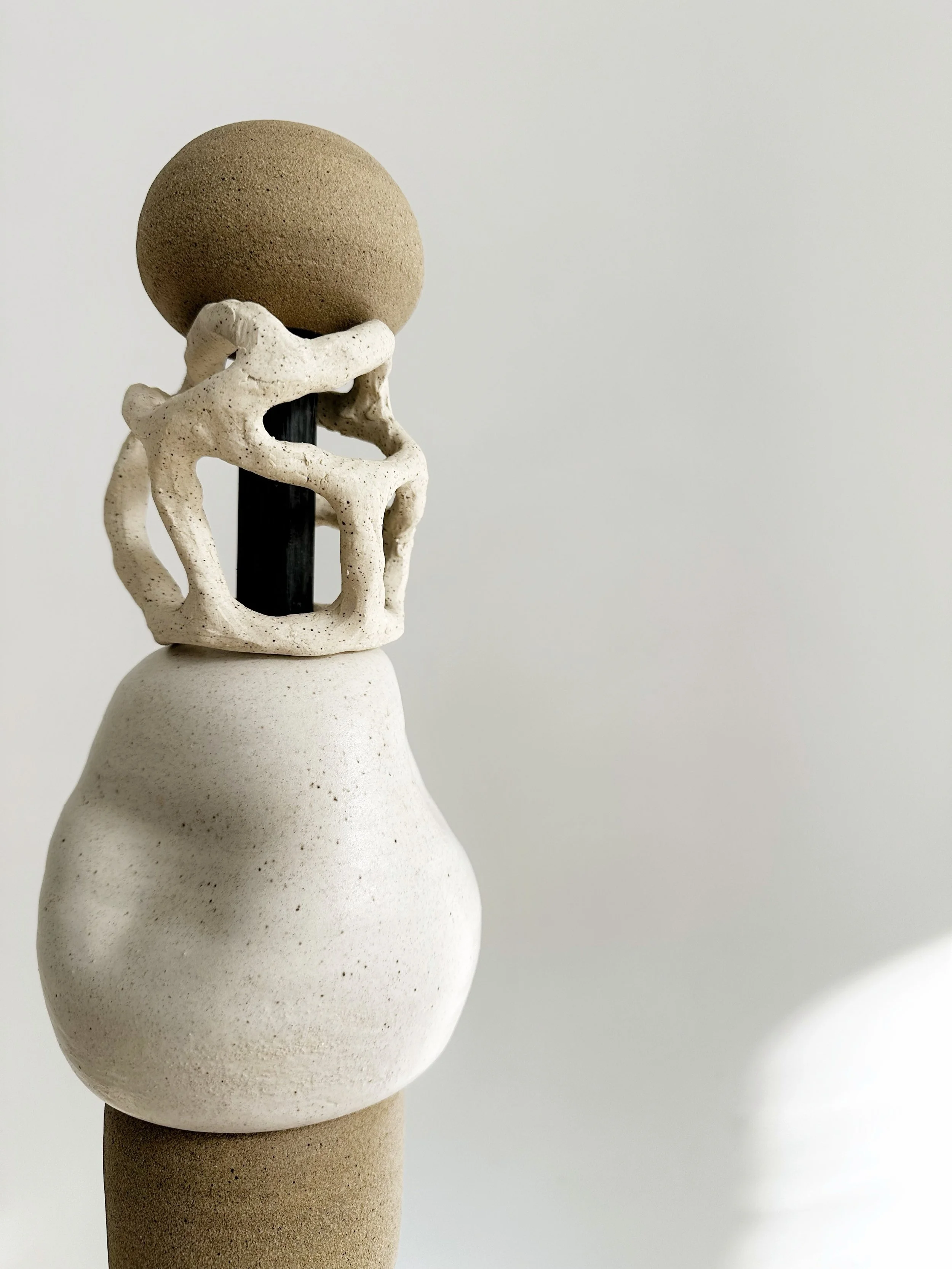 We are thrilled to unveil a new collection of totems from @sasinun_zohm created specifically for OXIDE. Using mixed materials, her work evokes the power of nature within an urban environment.

Show opens Friday, Oct 16 - Sunday, Oct 25
12-7pm daily
1