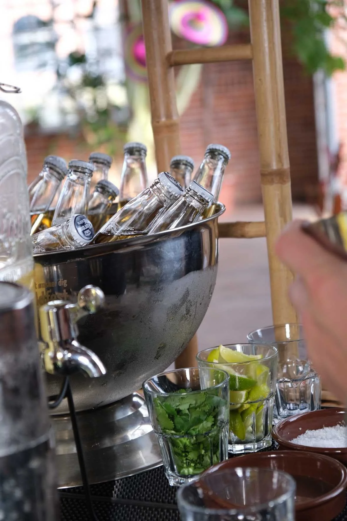 Cocktail catering og mobilbar med fri bar i Mexi tema hos REFORM