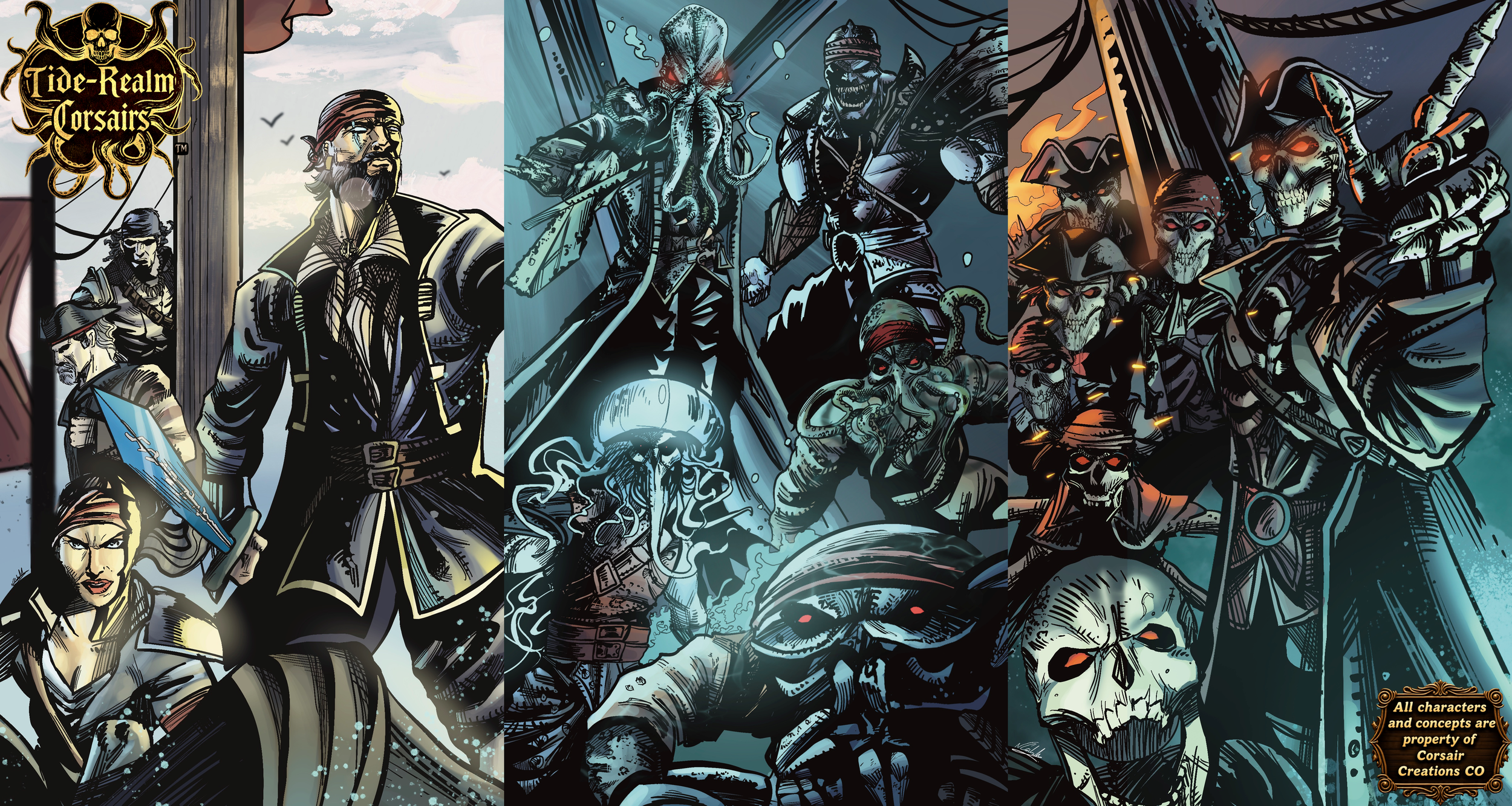 Tide-Realm Corsairs by Edge Comics
