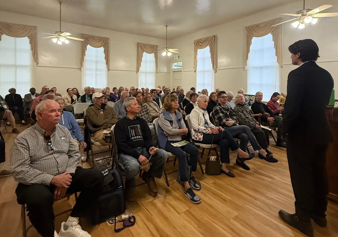 Another amazing town hall in Napa last night after two days speaking up in Colusa &amp; Sutter counties &mdash; it really feels like CA-4 is ready for new leadership! We are about to announce a whole new round of New Day Town Hall Tour dates. If you&