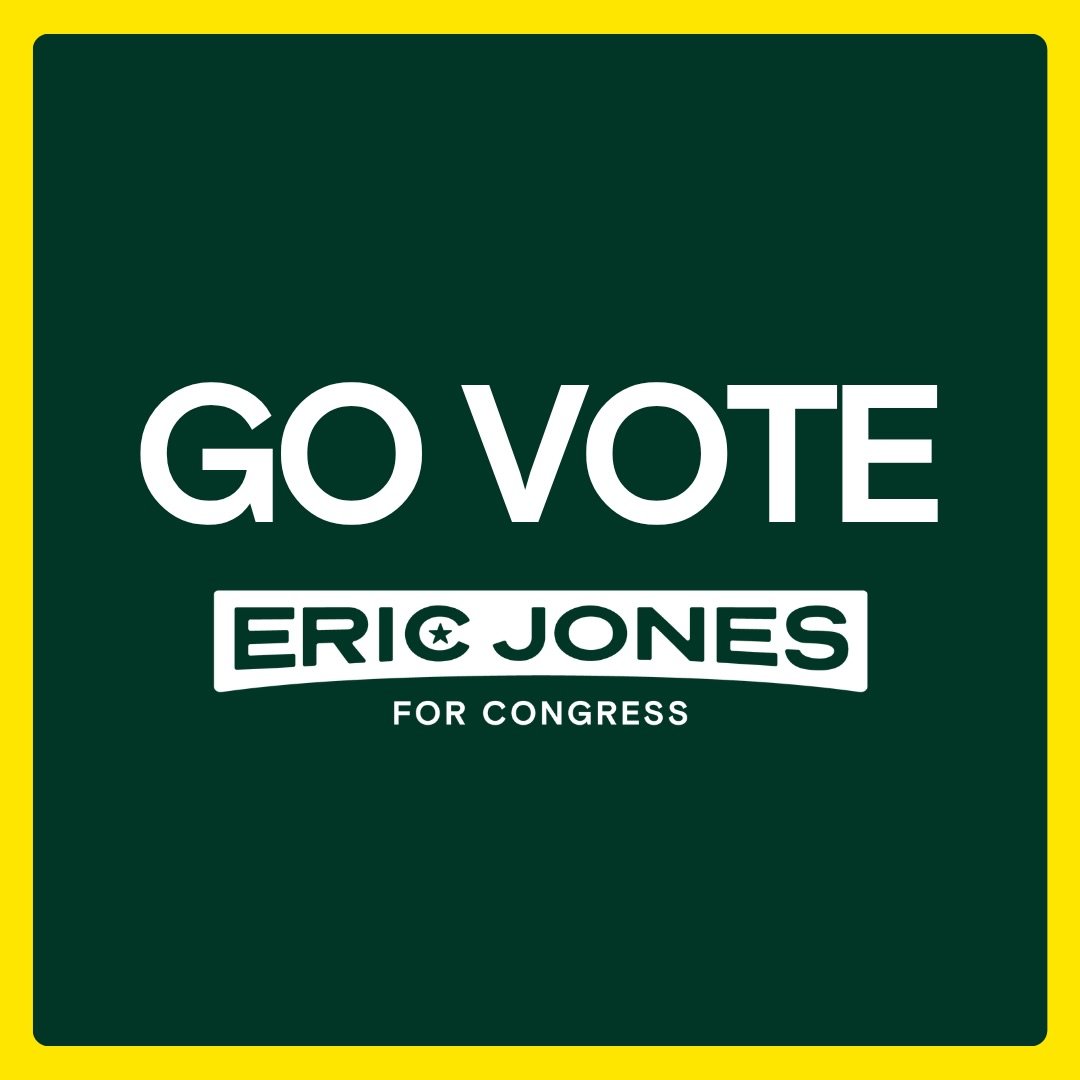 ELECTION DAY. GO VOTE. POLLS CLOSE AT 8PM.