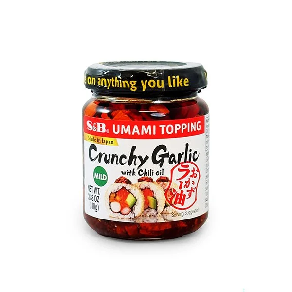 S&B CRUNCHY GARLIC W/CHILI ​OIL