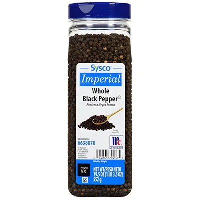 WHOLE BLACK PEPPER