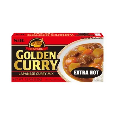 S&B EXTRA HOT GOLDEN CURRY