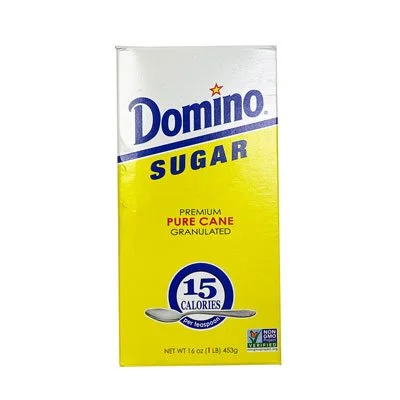 DOMINO WHITE GRANULATED CANE SUGAR
