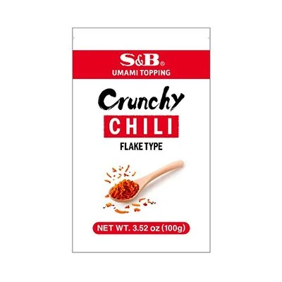 S&B CRUNCHY CHILI FLAKE