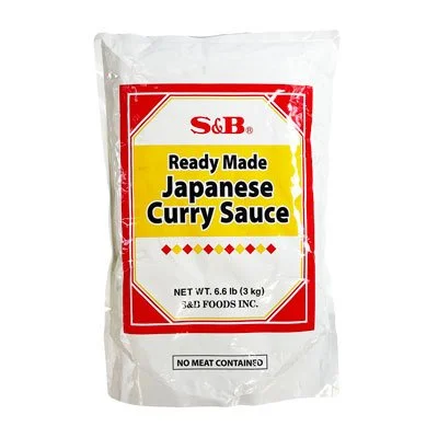S&B CURRY SAUCE POUCH RED