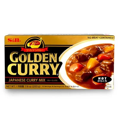 S&B HOT GOLDEN CURRY