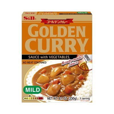 S&B POUCH CURRY SAUCE, MILD