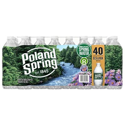 POLAND SPRING BOTTLED WATER