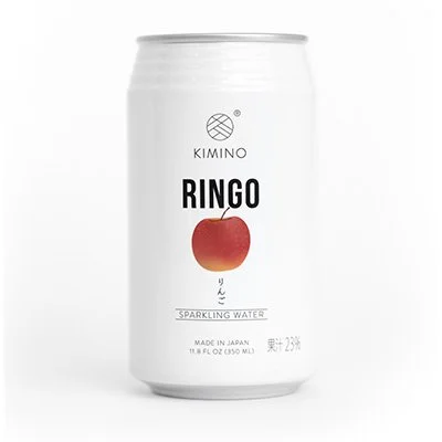 KIMINO SPARKLING RINGO WATER SUGAR FREE