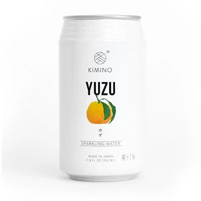 KIMINO SPARKLING YUZU WATER SUGAR FREE