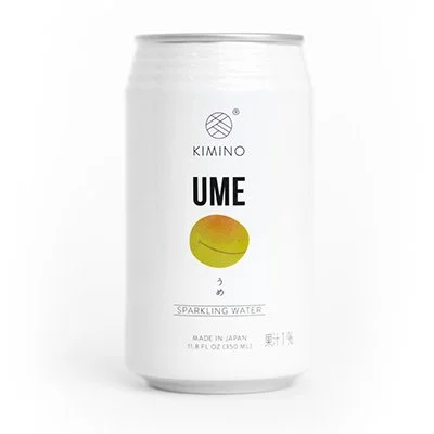 KIMINO SPARKLING UME WATER SUGAR FREE