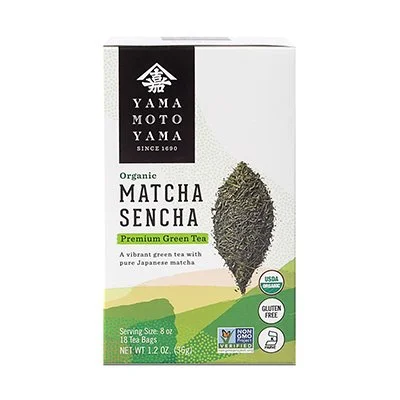 YAMAMOTOYAMA ORGANIC MATCHA SENCHA TEA BAGS