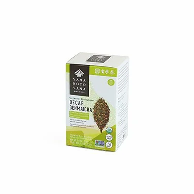 YAMAMOTOYAMA ORGANIC GENMAI DECAF TEA BAGS