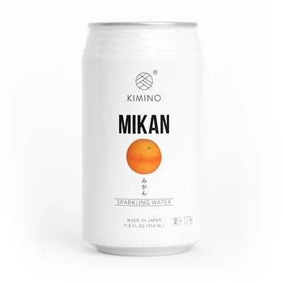 KIMINO SPARKLING MIKAN WATER SUGAR FREE