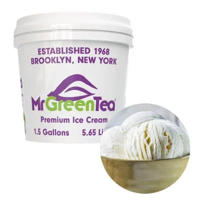 MR GREENTEA GINGER ICE CREAM (1.5GAL)
