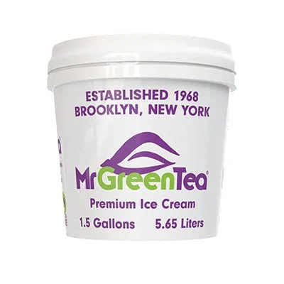 MR GREENTEA MANGO ICE CREAM 1.5GAL