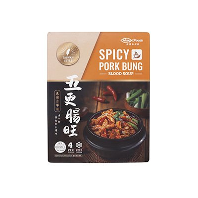 SPICY PORK BUNG BLOOD SOUP